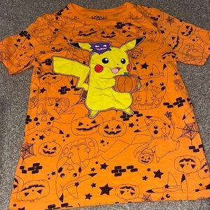 Hybrid Apparel Orange Pokémon T-Shirt Halloween